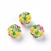Handmade Bumpy Lampwork Beads LAMP-E021-07J-2