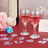 40Pcs Acrylic Wine Glass Charms AJEW-GA0006-26-5
