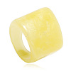 Rectangle Acrylic Finger Rings for Women WGE6404-02-4