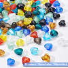 Valentine Gifts for Her Ideas Handmade Silver Foil Glass Beads FOIL-OC0001-01-4