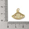 Brass Micro Pave Cubic Zirconia Pendants KK-Q808-11G-3
