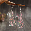 Easter Acrylic Dangle Earrings FS-WGE007A-01-1