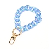 Transparent Resin Curb Chain Bag Strap FIND-WH0092-31A-1