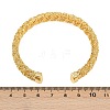 Brass Cuff Bangles for Women BJEW-C112-06G-5