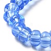 Transparent Glass Beads Strands LAMP-G156-20O-4
