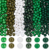 600Pcs 6 Colors Dyed Natural Wood Beads WOOD-SC0002-36-1