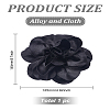 1Pc Duckbill Clip Cloth Alloy Brooches JEWB-LP0001-10C-2