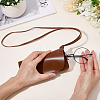 Rectangle PU Leather Eyelasses Case AJEW-WH20130-58A-3
