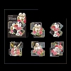 10Pcs 5 Style Beautiful Day PET Stickers PW-WG82627-01-1