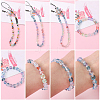 245Pcs 7 Colors Transparent Crackle Glass Beads EGLA-PA0001-42-5