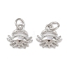 Brass Charms KK-G549-17C-P-1