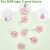 6Pcs Resin Mobile Dustproof Plugs FIND-CN0002-01-5