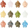 12Pcs 12 Colors Handmade Lampwork Beads LAMP-CJ0002-46-1