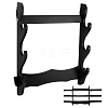 3-Tier MDF Board Wall Mounted Sword Display Rack ODIS-WH0043-256B-1