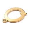 PVD Vacuum Plating  304 Stainless Steel Charms STAS-H112-Q-G-3