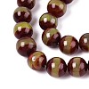 Tibetan Style dZi Agate Beads Strands G-N357-04A-01-4