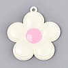 Spray Painted Alloy and Enamel Big Pendants PALLOY-T092-80G-2
