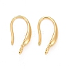 Rack Plating Eco-friendly Brass Earring Hooks X-KK-D075-09G-RS-1