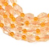 Heated Natural Citrine Beads Strands G-Z147-B01-01-4