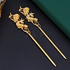 Alloy Hair Stick Findings PW-WG24642-02-1