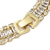 Brass Micro Pave Cubic Zirconia Bracelets for Women BJEW-R100-04G-02-3