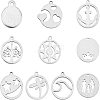 Unicraftale 304 Stainless Steel Pendants STAS-UN0011-83P-1