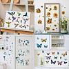 8 Sheets 8 Styles PVC Waterproof Wall Stickers DIY-WH0345-194-6