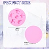 1 Set 2Pcs 2 Styles Halloween Theme Silicone Molds for DIY Craft ST-CJ0007-72-2