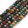Natural Indian Agate Bead Strands G-D344-A04-3