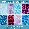 80G 8 Colors Plastic Tube Beads KY-HY0001-14B-2