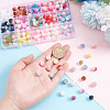 ARRICRAFT 195pcs 15 Colors Imitation Pearl Acrylic Beads OACR-AR0001-14-3