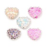 Valentine's Day Alloy Plastic Beads FIND-E056-01-1