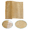 Plastic 24 Rows Rhinestone Mesh Wrap Roll AJEW-TA0001-09-4