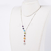 Chakra Jewelry NJEW-JN02083-4