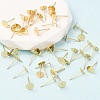 304 Stainless Steel Stud Earring Findings LS-X-STAS-E025-4G-5