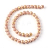 Natural Mashan Jade Beads Strands G-F670-A22-8mm-2