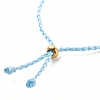 Polyester Thread Braided Cord Bracelet AJEW-JB01119-4