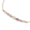 Natural stone constellation bracelet with 12 zodiac signs LS-NR2952-10-3