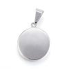 Feng Shui 304 Stainless Steel Enamel Pendants STAS-G126-14P-2