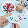 100Pcs Natural Wooden Craft Pegs Clips AJEW-SP0003-48A-3