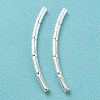 925 Sterling Silver Tube Beads STER-Z004-04C-2