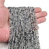 Natural Aquamarine Beads Strands G-L628-D10-2x2mm-02-1