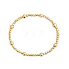Brass Round Beadas Bracelets UF8156-2-1