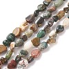 Natural Ocean Jasper Beads Strands G-E483-39C-1