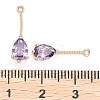 Transparent Glass Pendants X-GLAA-R212-13-M-3