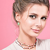 DIY Blank Dome 304 Stainless Steel Dangle Earrings Making Finding Kits DIY-AN0001-08-6