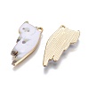 Alloy Enamel Kitten Pendants LS-ENAM-E347-01G-1
