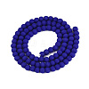 Opaque Glass Beads Strands LS-GLAA-T032-P4mm-MD10-2