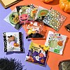 100Pcs 10 Colors Halloween Theme Plastic Bakeware Bag OPP-YW0001-05-5