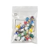 16Pcs 8 Colors Handmade Lampwork Pendants LAMP-FS0001-47-6